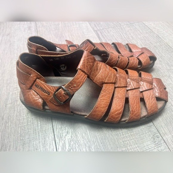 Mephisto Sam Fisherman Sandals Men's Tan
Leather $319 Size 13 - Picture 1 of 8